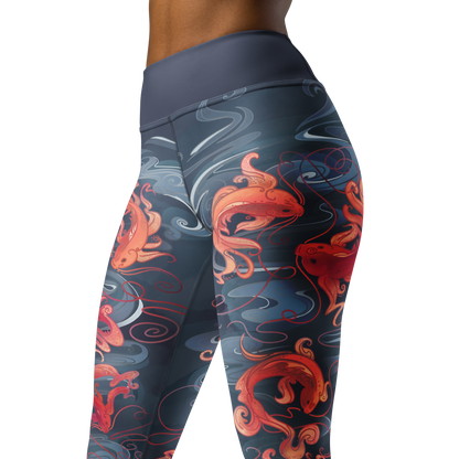 Koi Fish - Yoga Leggings
