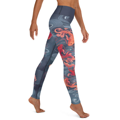 Koi Fish - Yoga Leggings