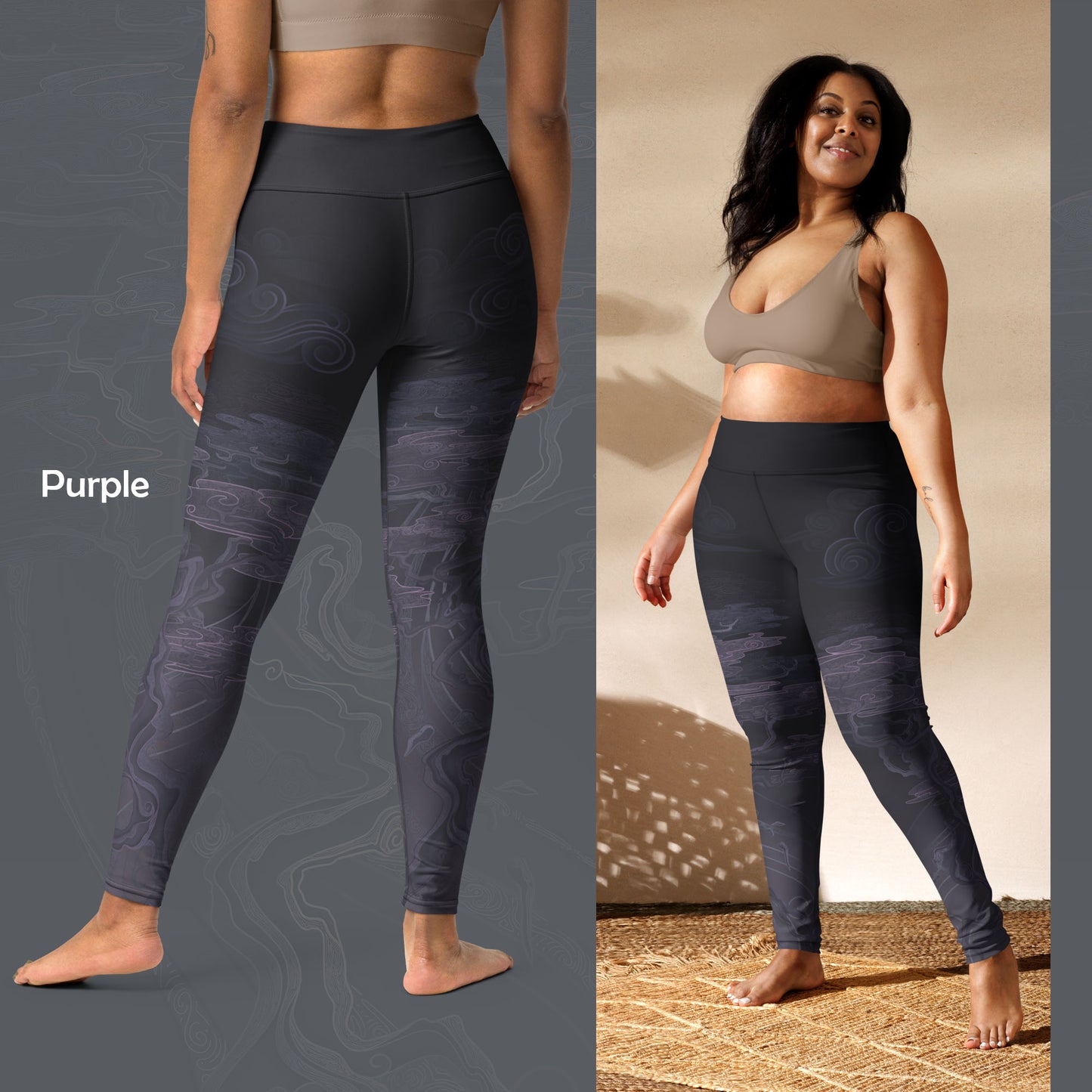 Cherry Blossom Trees - Yoga Leggings