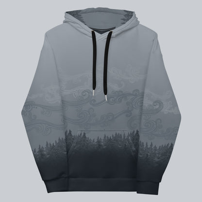 Dark Forest Mist - Unisex Pullover Hoodie