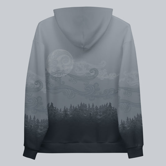 Dark Forest Mist - Unisex Pullover Hoodie