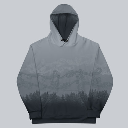 Dark Forest Mist - Unisex Pullover Hoodie