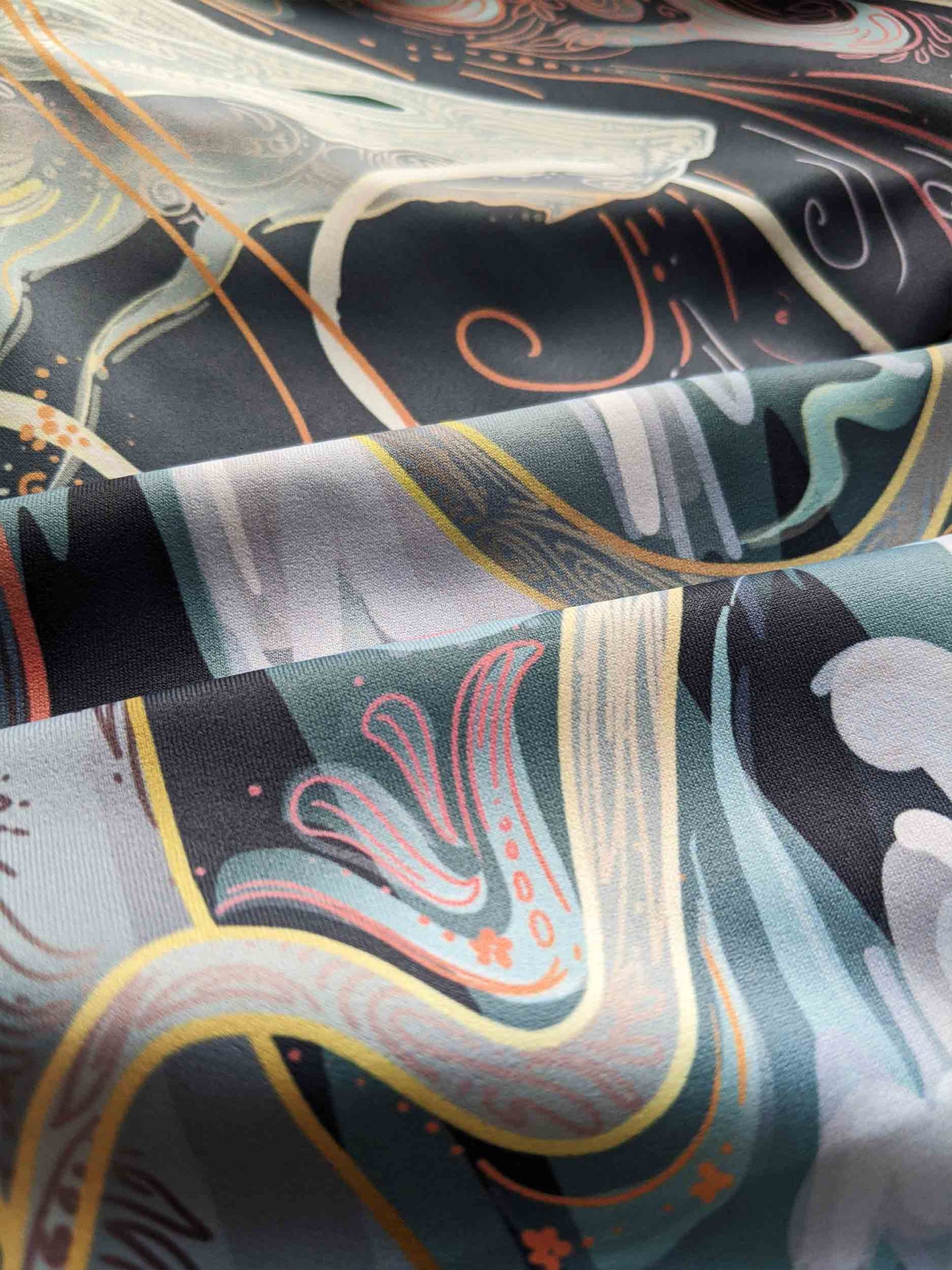 Cherry Blossom Dragon - Plus Size - Yoga Leggings
