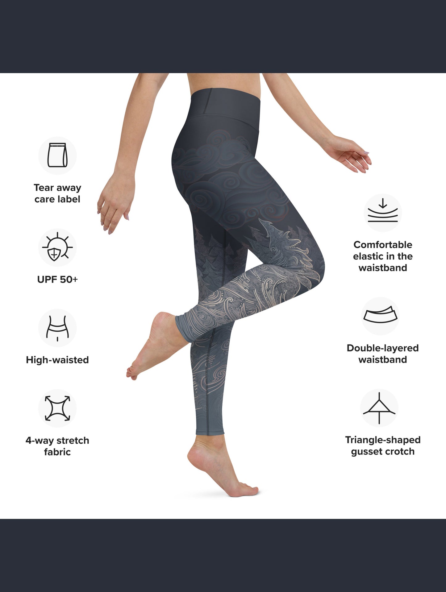 Forest Night - Yoga Leggings