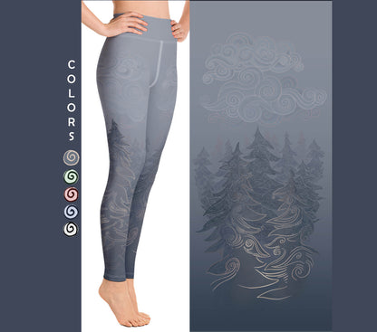 Forest Day - Yoga Leggings