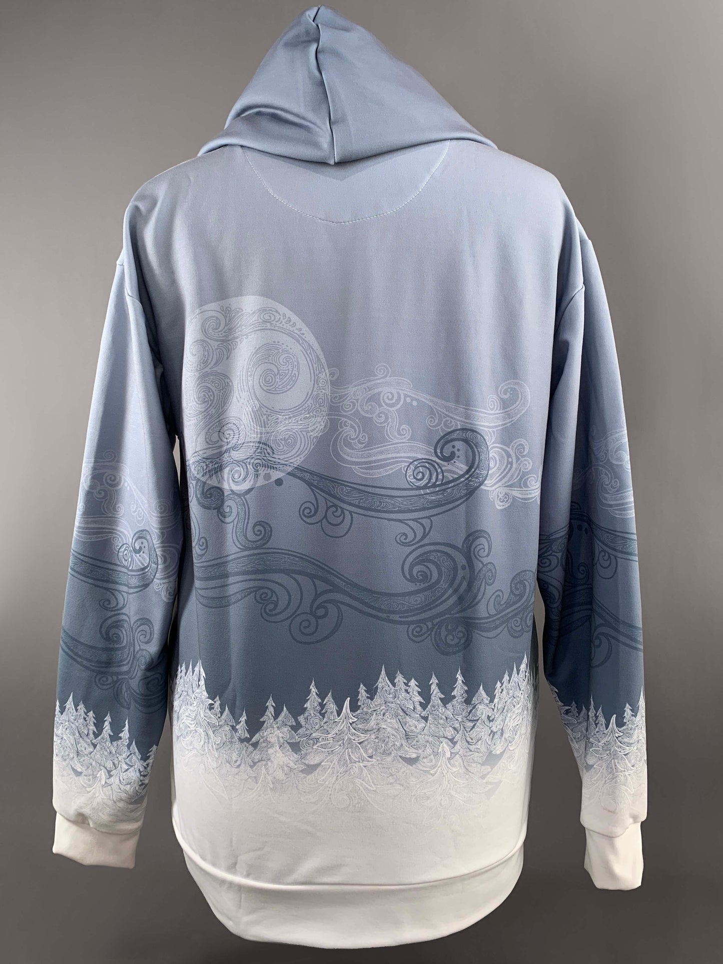 White Forest Mist - Unisex Pullover Hoodie