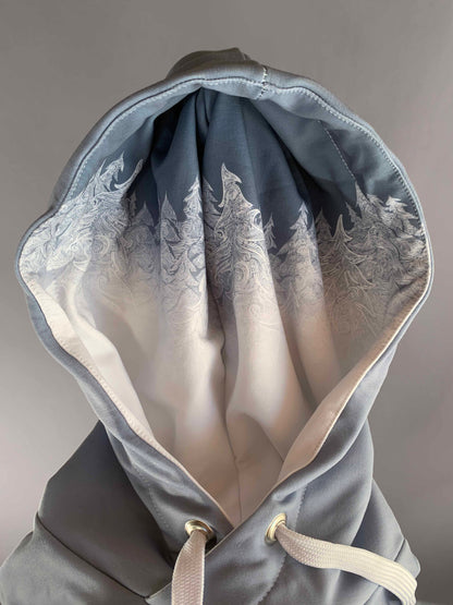 White Forest Mist - Unisex Pullover Hoodie
