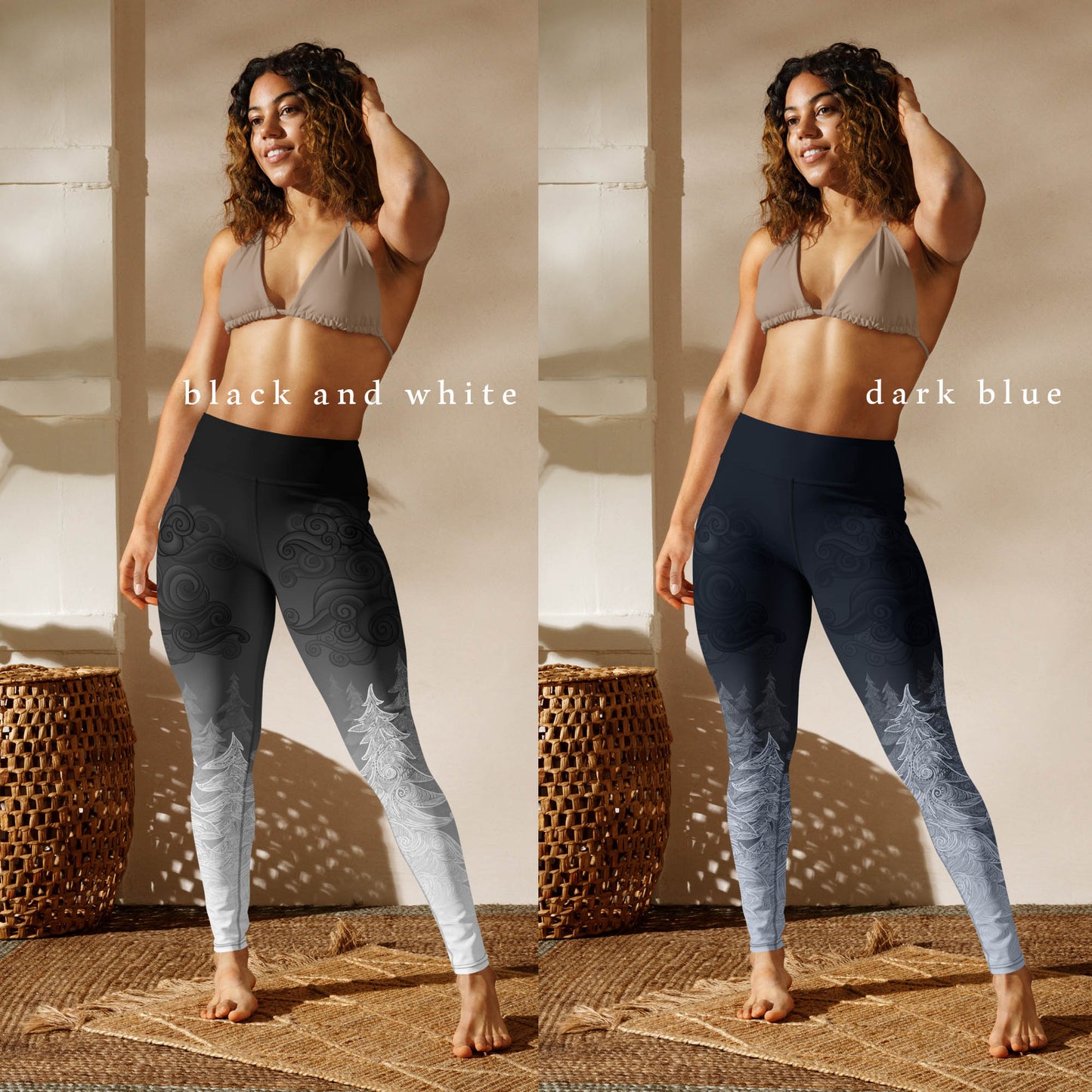 Forest Night - Yoga Leggings