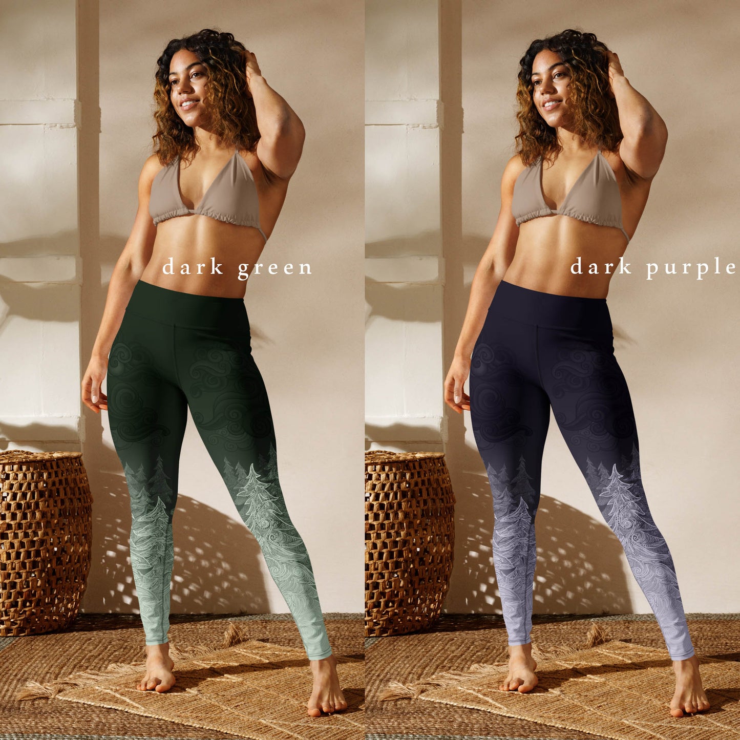 Forest Night - Yoga Leggings