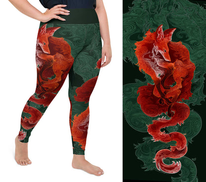 Fox - Plus Size - Yoga Leggings