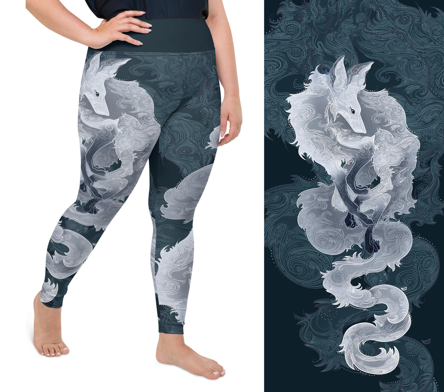 Fox - Plus Size - Yoga Leggings