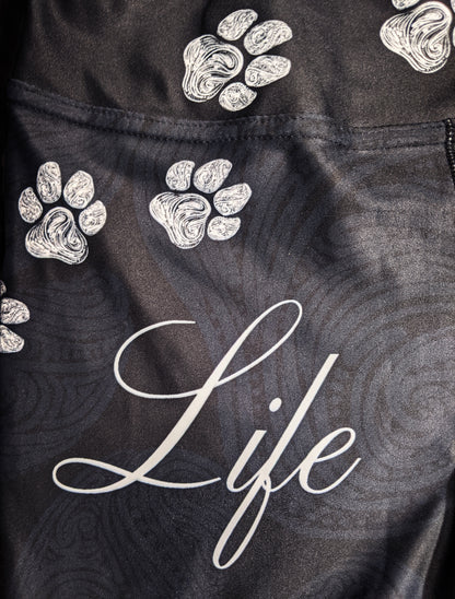Paw Print Life - Yoga Leggings