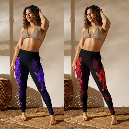 Zodiac Rabbit Bright - Yoga Leggings
