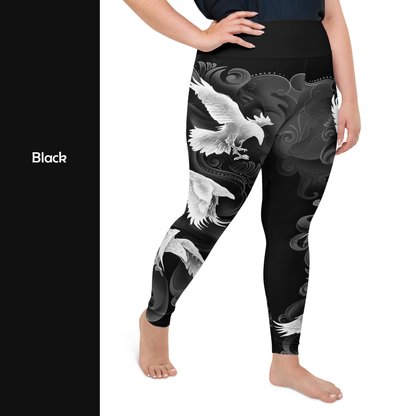 Raven - Plus Size - Yoga Leggings