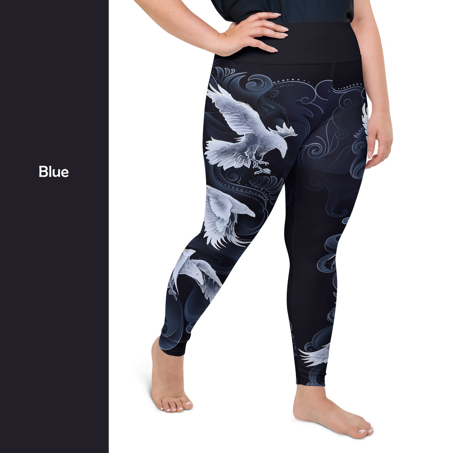 Raven - Plus Size - Yoga Leggings