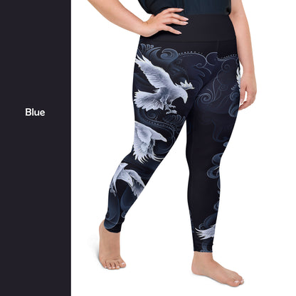 Raven - Plus Size - Yoga Leggings