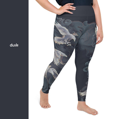 Raven - Plus Size - Yoga Leggings