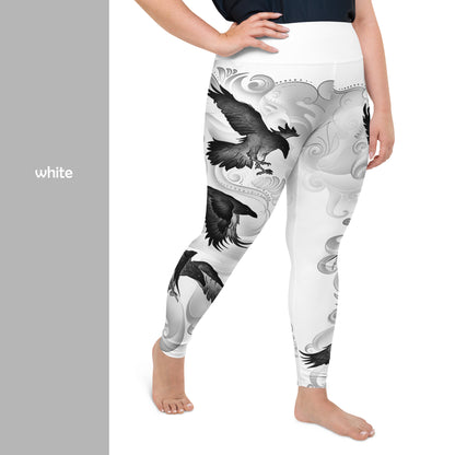 Raven - Plus Size - Yoga Leggings