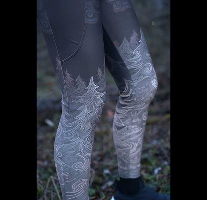 Forest Night - Pocket Leggings