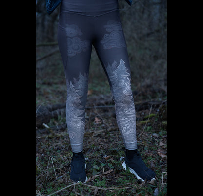Forest Night - Pocket Leggings