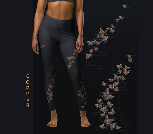 Spring Butterflies - Yoga Leggings