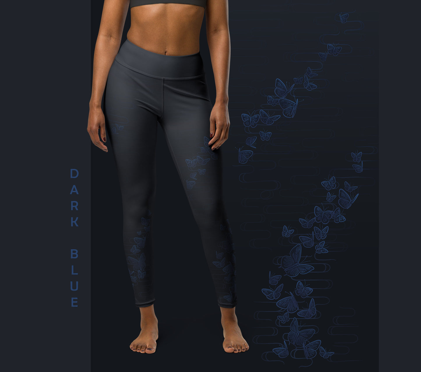 Spring Butterflies - Yoga Leggings