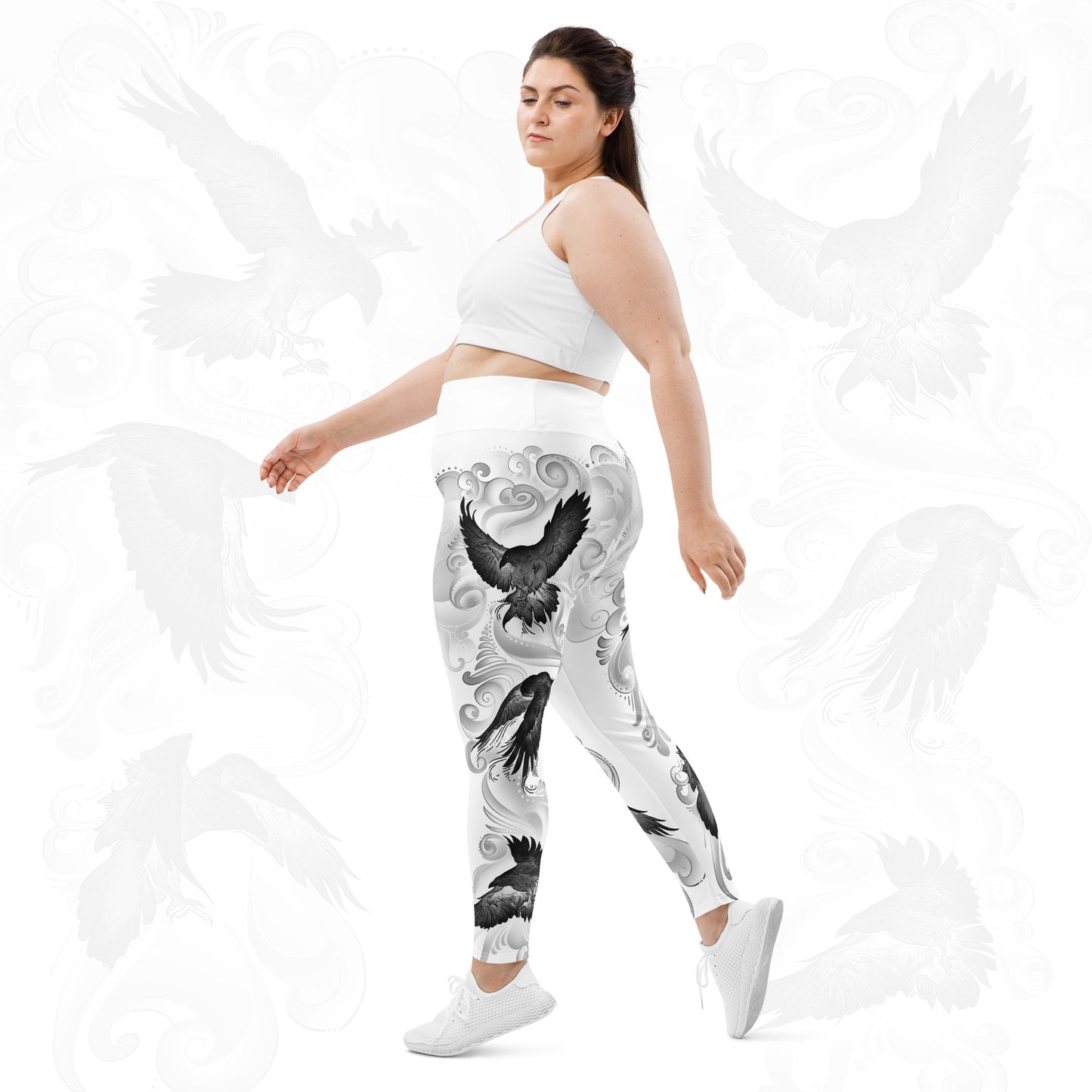Raven - Plus Size - Yoga Leggings